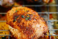 Golden Paprika Chicken Thighs