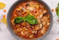 Cozy Lasagna Soup