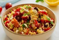 Vibrant Mediterranean Couscous Delight