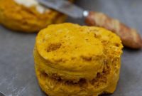Golden Sweet Potato Biscuits