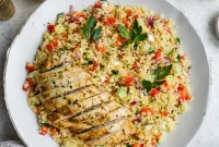 Vibrant Chicken Couscous Salad