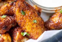 Crispy Air-Fried Chicken Wings