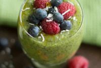 Vibrant Kiwi Chia Pudding
