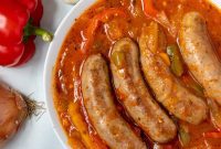 Effortless Instant Pot Sausage and Peppers