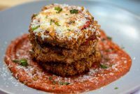 Air Fried Eggplant Parmesan Delight