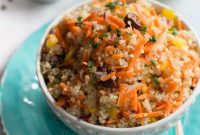 Sunshine Quinoa Carrot Salad