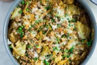 One Pan Turkey Cabbage Skillet My Exciting Update