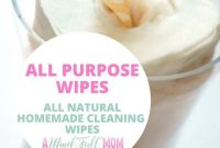 Homemade Multipurpose Cleaning Wipes