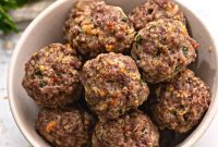 Hearty Italian Meatball Bake