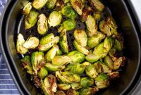 Perfectly Crispy Air Fryer Brussels Sprouts