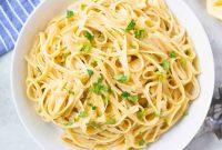 Quick & Light Fettuccine Alfredo in 15 Minutes