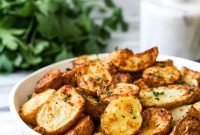 Golden Air Fryer Mini Potatoes