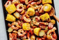 Easy One Pan Shrimp Boil