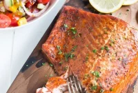 Smoky Cedar Plank Salmon