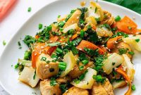 Savory Chicken and Bok Choy Stir-Fry