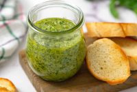 Easy Authentic Basil Pesto
