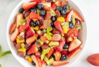 Honey-Lime Glazed Fruit Medley