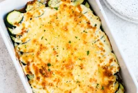 Golden Zucchini Gratin
