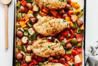 Flavorful Roasted Chicken and Hearty Vegetables