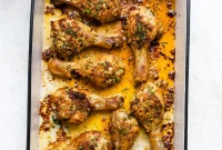 Irresistible Garlic Butter Chicken Legs