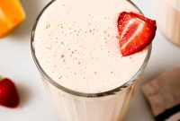 Papaya Strawberry Sunrise