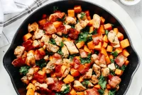 Savory Chicken and Sweet Potato Bake