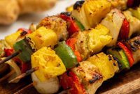 Spicy Grilled Jerk Chicken Skewers