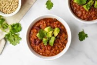 Hearty Instant Pot Lentil Chili