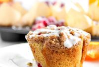 Sparkling Cranberry Orange Muffins