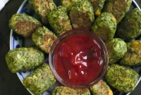 Crispy Baked Broccoli Tots