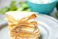 Guilt-Free Cheese Quesadilla