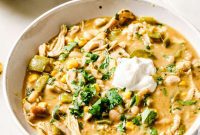 Velvety White Chicken Chili