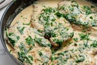 Creamy Florentine Chicken