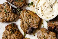 Crispy Juicy Air Fryer Lamb Chops