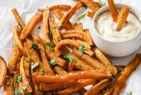 Crispy Air-Fried Sweet Potato Perfection