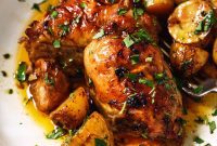 One-Pan Garlic Herb Chicken and Potatoes