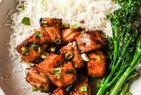 Crispy Air Fryer Salmon Bites