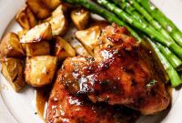 Golden Glazed Honey Mustard Chicken
