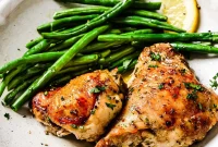 Zesty Lemon Chicken Thighs