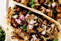Crispy Pork Carnitas Tacos