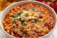 One Pot Wonder Pasta Fagioli