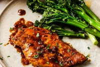 Sticky Honey Garlic Chicken Breast