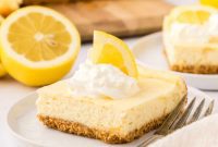 Zesty Lemon Cheesecake Bars