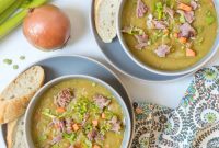 Hearty Instant Pot Split Pea Soup