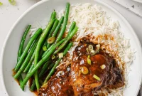Sweet & Sticky Slow Cooker Chicken