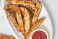 Crispy Air Fryer Potato Wedges