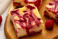 Berry Bliss Cheesecake Bars