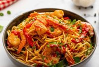 Savory Shrimp Lo Mein