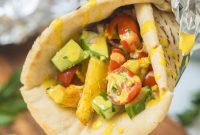 Spiced Chicken Shawarma Wraps