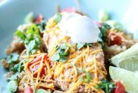Zesty Chicken Fajita Bowl